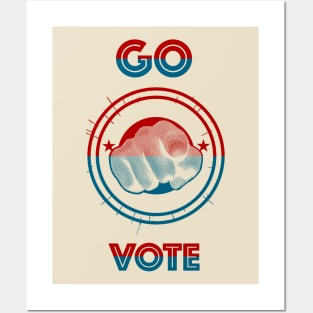 Go Vote Posters and Art